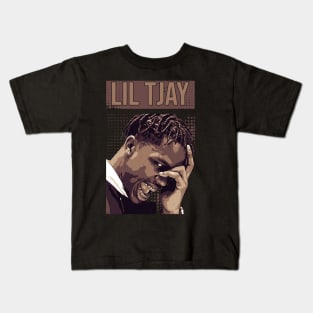 Lil Tjay // Rapper Kids T-Shirt